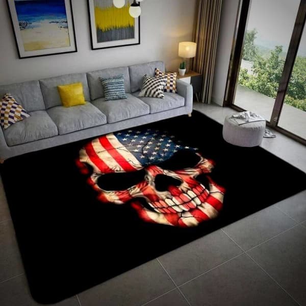 American Skull Carpet