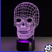 Geometric Skull Lamp