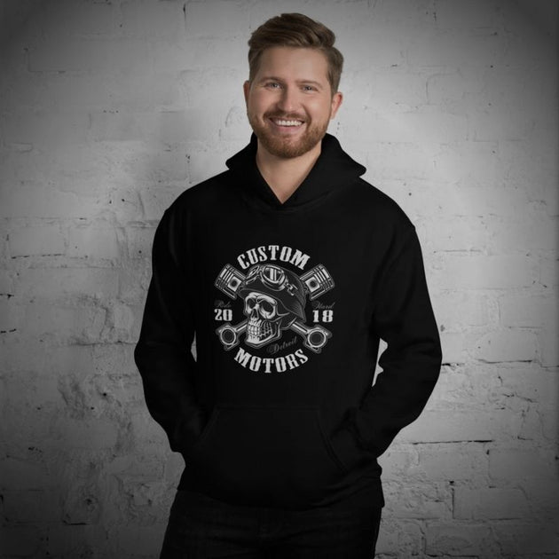 Skull Hoodies for Men - Badass Area – CrewSkull®