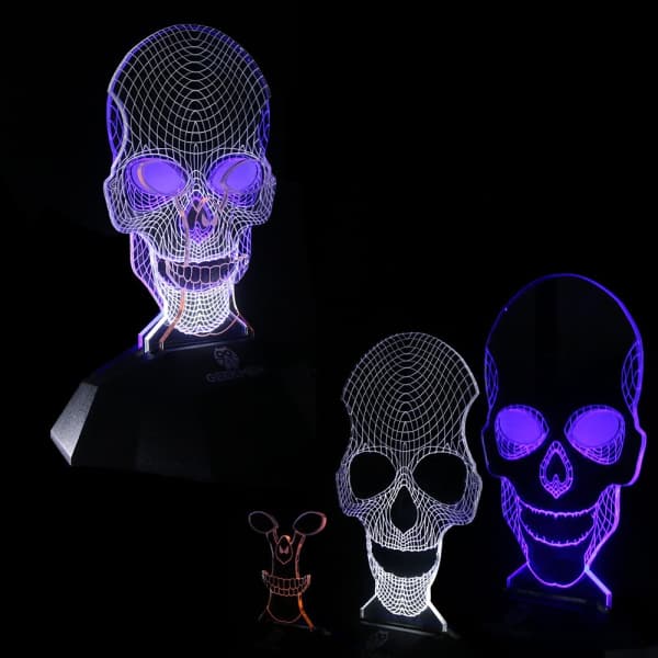 3D Skeleton Lamp