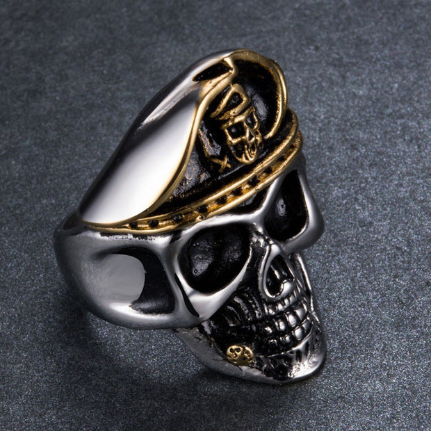 Silver Style Army Ring