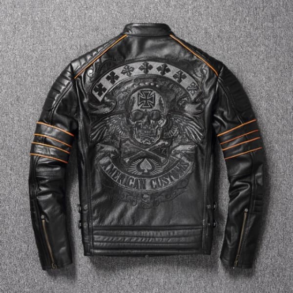 American Custom (Skull Leather Jacket)
