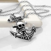Anchor Skull Necklace Sailor