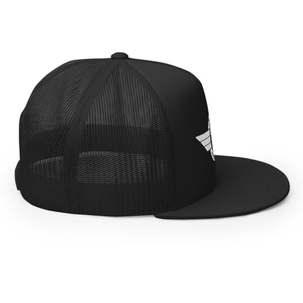 Dasti Black Hats for Men Baseball Cap Trucker Skull Biker Style Fishing Golf Hat, Men's, Size: One Size