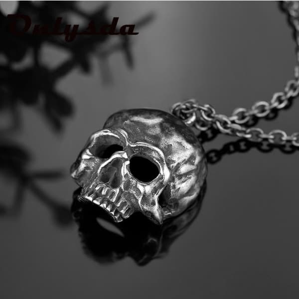 Black Skull Necklace