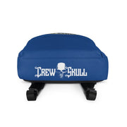 Blue skull backpack