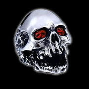 Bohemian Crystal Skull Ring