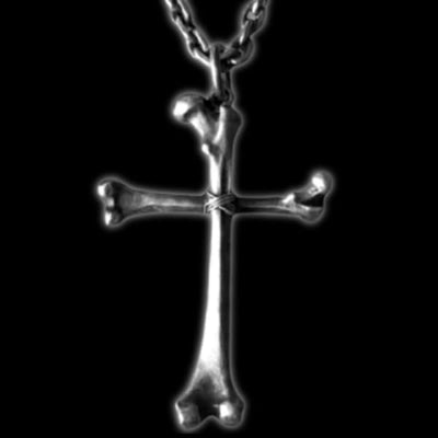 Bones Cross Necklace