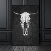 Bull Skull Painting