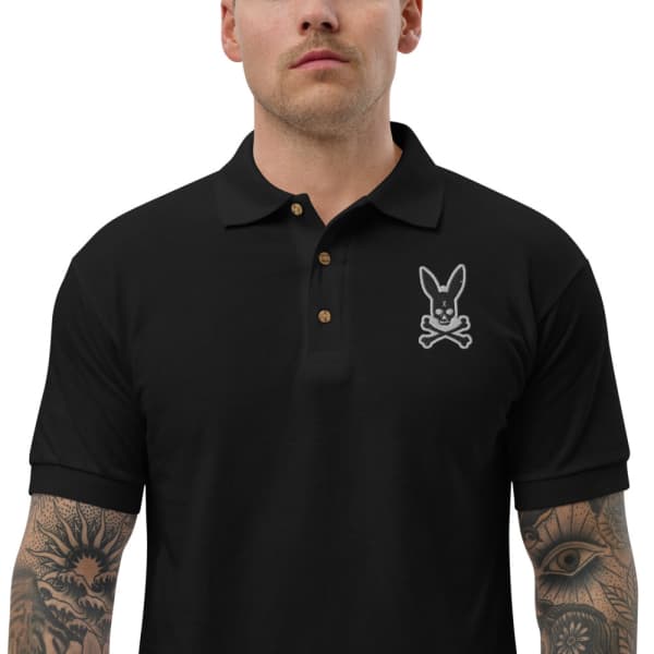 Bunny Skull Polo Shirt