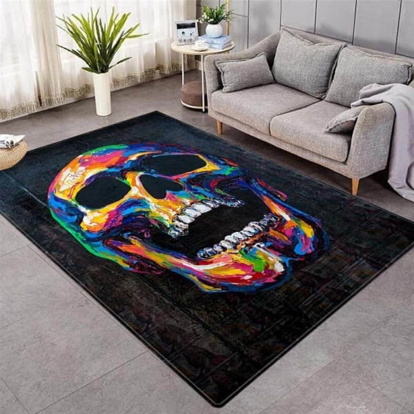 Colorfull Skull Carpet
