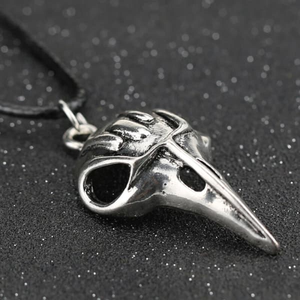 Crow Skull Necklace