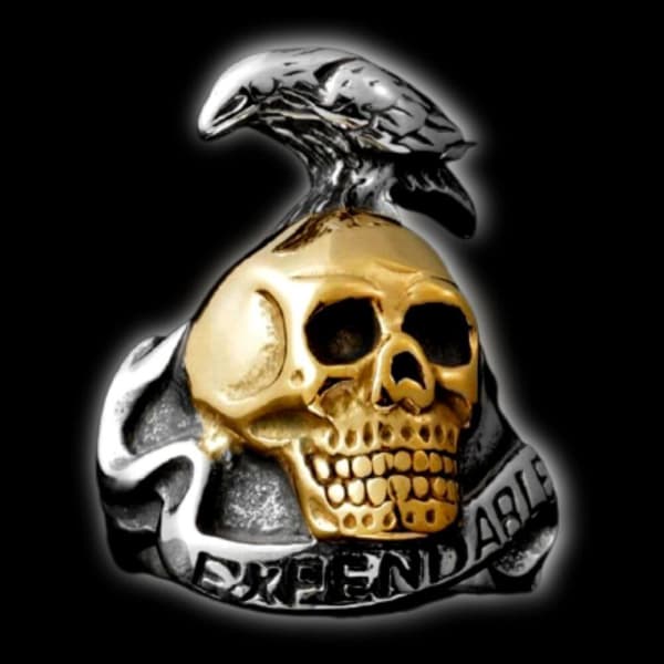 Crow Skull ring