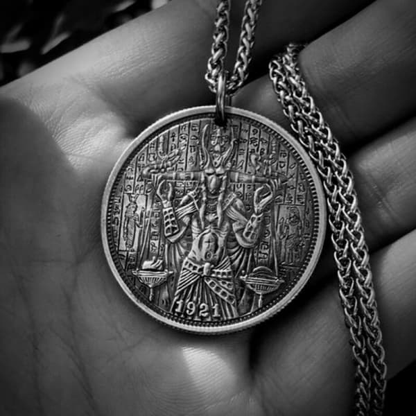 Egyptian God of Death Necklace
