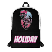 Flamingo Skull Backpack