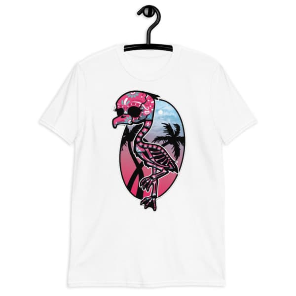 Flamingo Skull Shirt