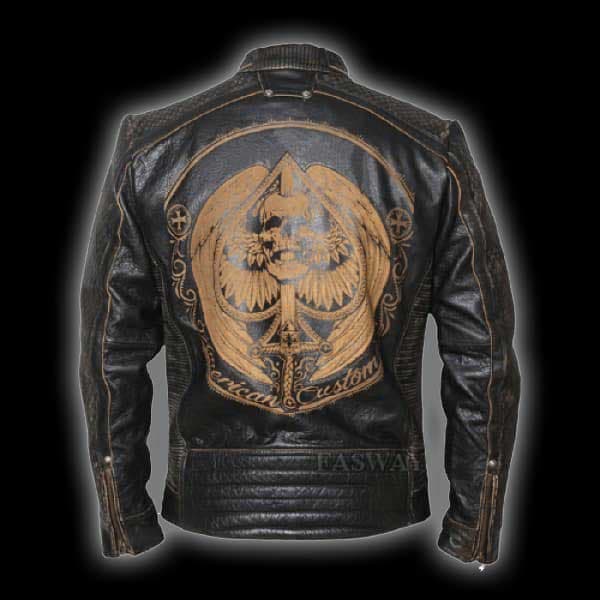 Freedom (Skull Leather Jacket)
