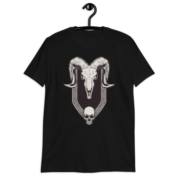 Goat Skull T Shirt