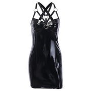 Gothic Leather Dress