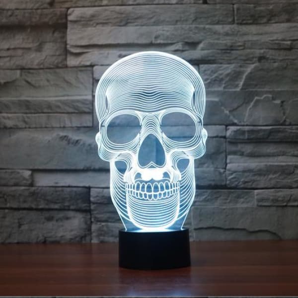 Human Skull lamp