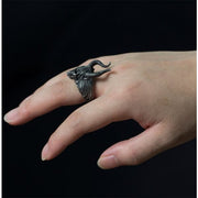 Maleficent Skull Ring