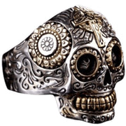 Mexican skull ring