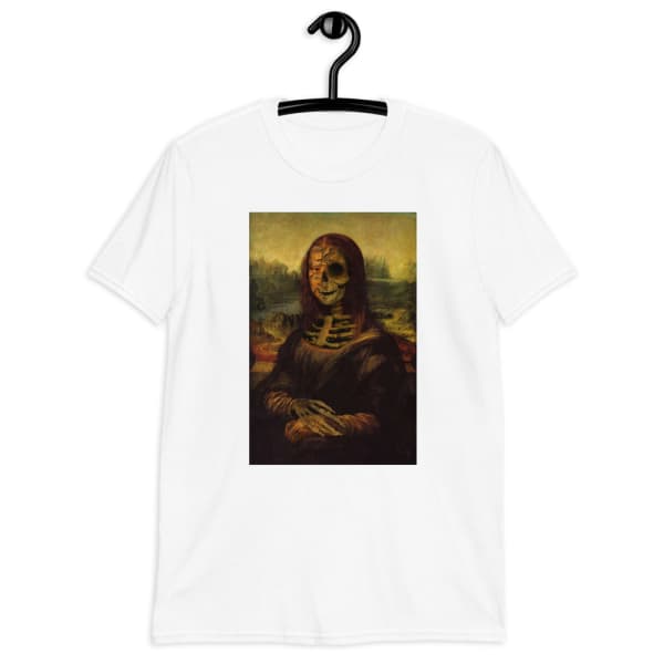 Mona Lisa Skull T Shirt