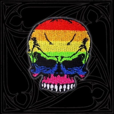Multicolor Skull Patch