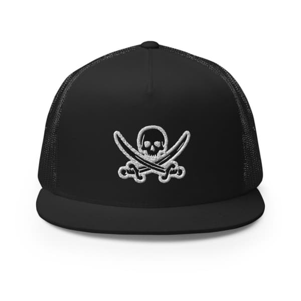 Pirate Skull Trucker Cap