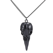 Raven Skull Necklace