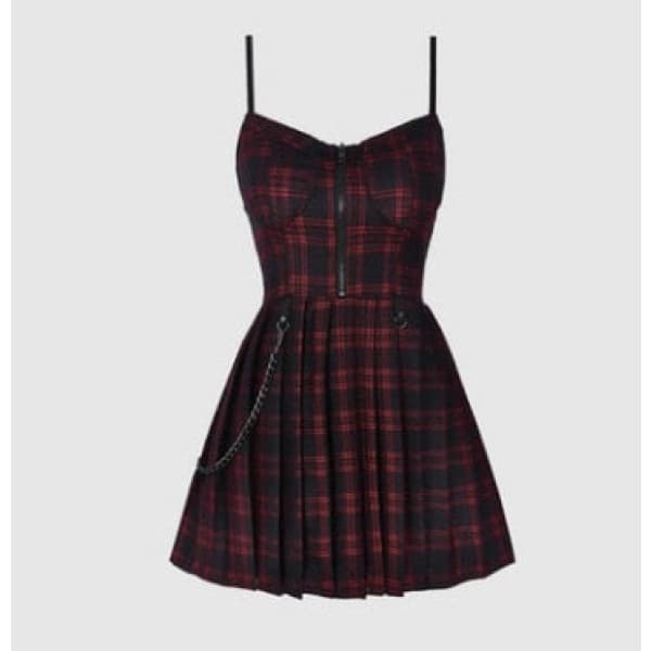 Red Gothic Dress – CrewSkull®