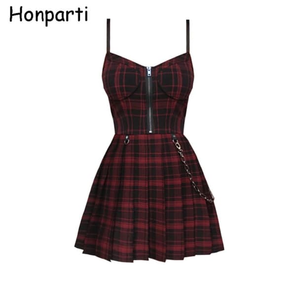Red Gothic Dress – CrewSkull®