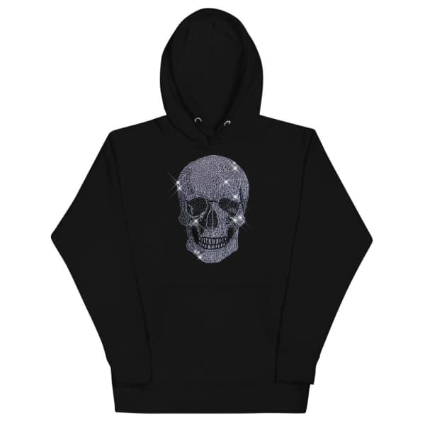Rhinestone Skull Hoodie - CrewSkull®