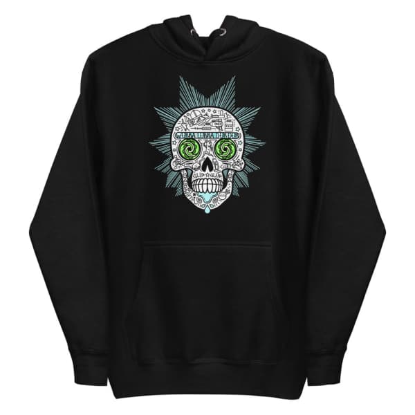Rick and Morty Skull Hoodie