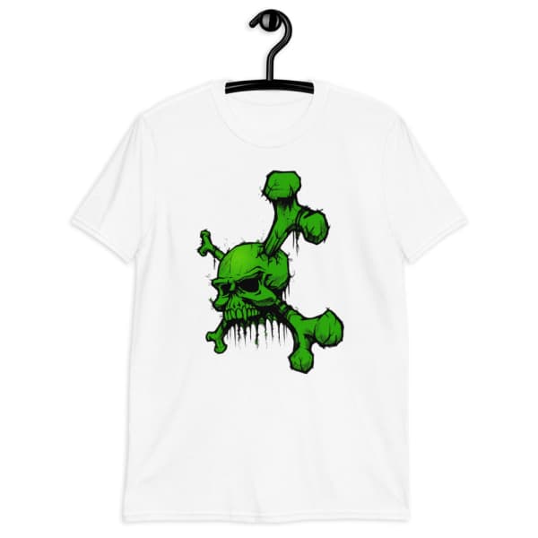 Shirt With Green Skulls