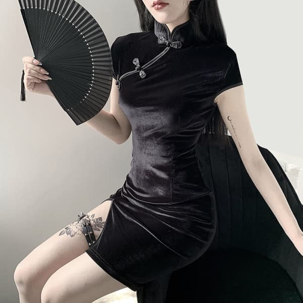 Short Gothic Dress Short Gothic Dress