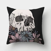 Skeleton Skull Pillow