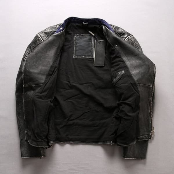 Skull and Crossbones Leather Jacket
