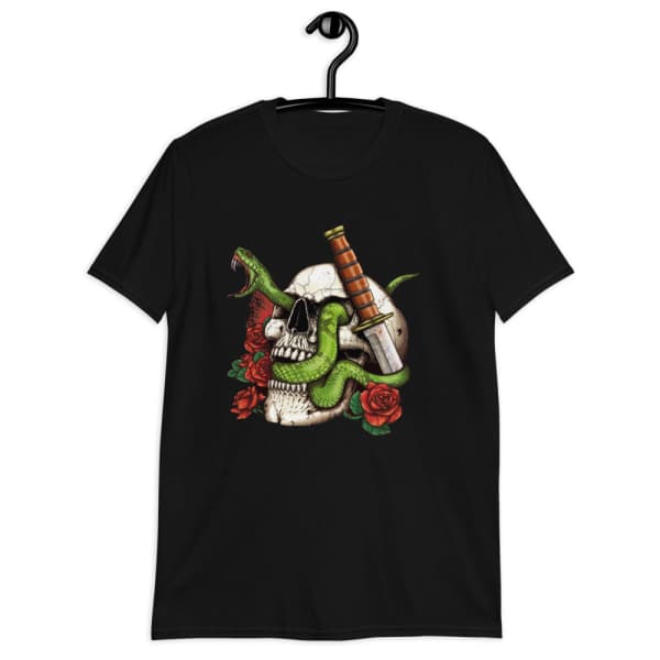 Skull and Snake T shirt