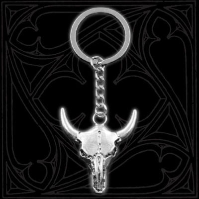 Skull Bull Keychain