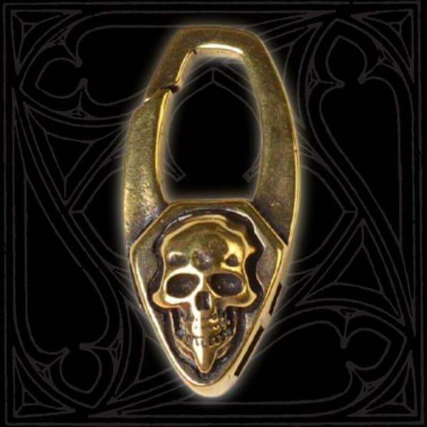 Skull Key Chain Ring