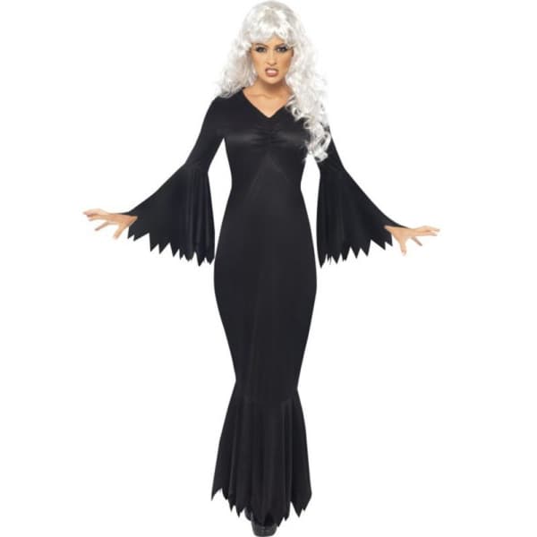 maxi dress with skulls Death's Head Maxi Dress
