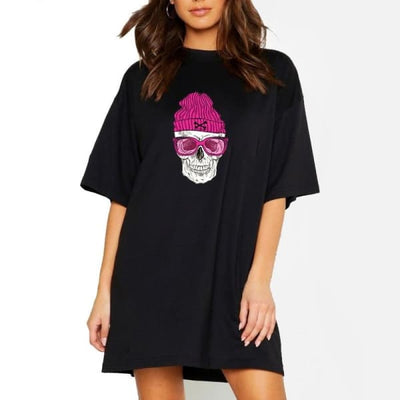 Skull T-Shirt Dress