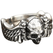 Skull Wings Ring