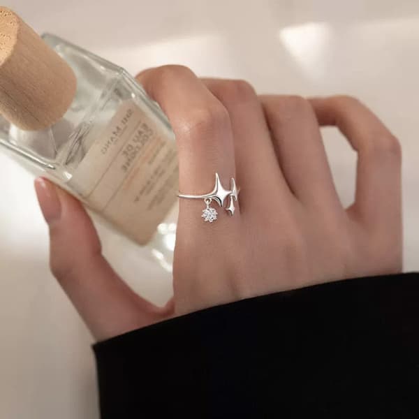 Star Ring Sterling Silver