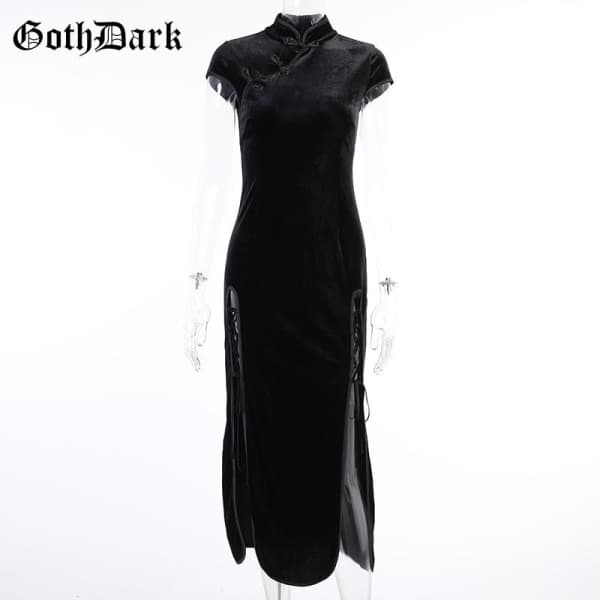 Vintage Gothic Dress - CrewSkull Vintage Gothic Dress - CrewSkull