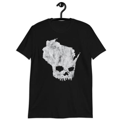 Wisconsin Skull T Shirt
